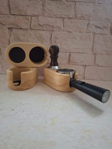 استند چوبی پرتافیلتر و تمپر سایز 51mm